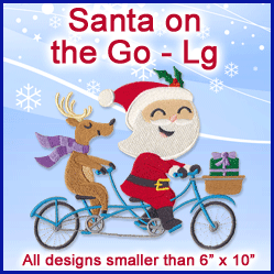 A Santa on the Go Design Pack