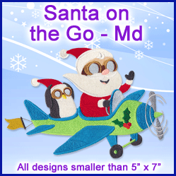 A Santa on the Go Design Pack