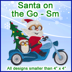 A Santa on the Go Design Pack