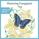 A Fluttering Frangipani Design Pack
