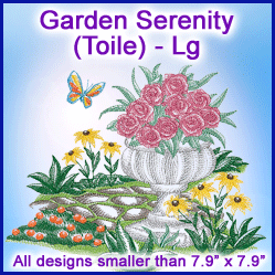 A Garden Serenity (Toile) Design Pack