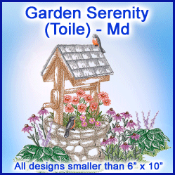 A Garden Serenity (Toile) Design Pack