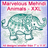 A Marvelous Mehndi Animals Design Pack