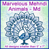 A Marvelous Mehndi Animals Design Pack