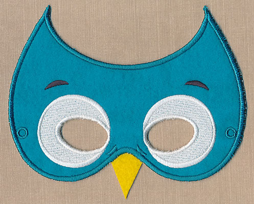 Woodland Owl Mask - Large (In-the-Hoop)