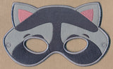 Woodland Raccoon Mask - Large (In-the-Hoop)