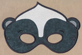 Woodland Skunk Mask - Large (In-the-Hoop)