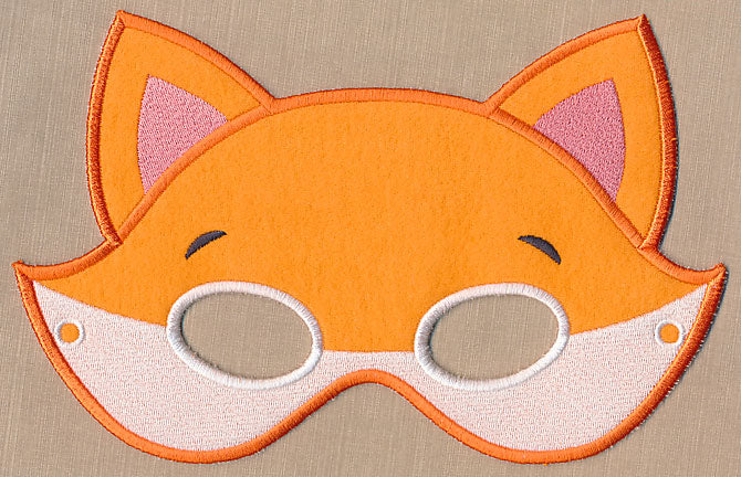 Woodland Fox Mask - Large (In-the-Hoop)