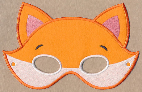 Woodland Fox Mask - Large (In-the-Hoop)
