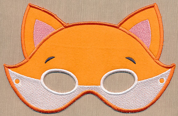 Woodland Fox Mask - Large (In-the-Hoop)