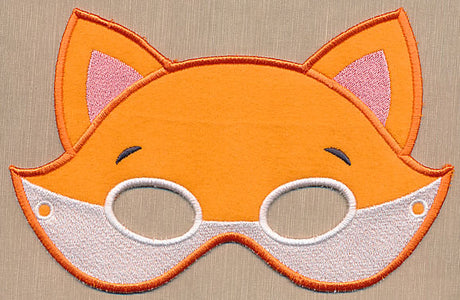 Woodland Fox Mask - Large (In-the-Hoop)