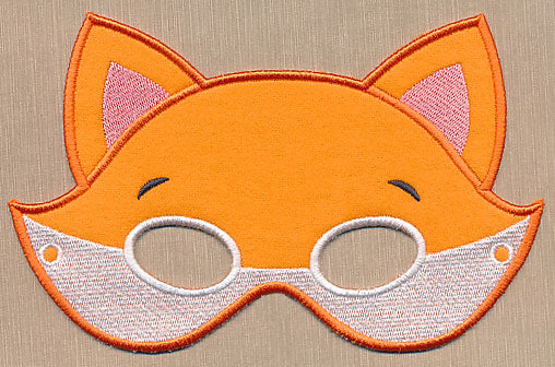 Woodland Fox Mask - Large (In-the-Hoop)