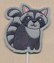 Woodland Raccoon Topper (In-the-Hoop)