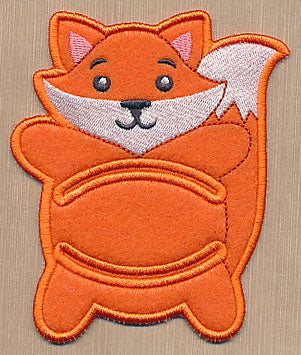 Woodland Fox Napkin Holder (In-the-Hoop)