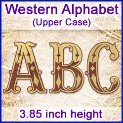 A Western Alphabet Design Pack
