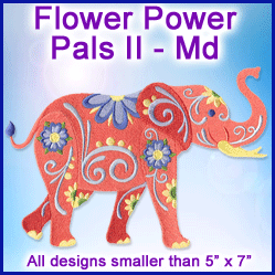 A Flower Power Pals II Design Pack