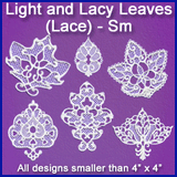A Light and Lacy Leaves (Lace) Design Pack