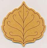 Birch Leaf Coaster (In-the-Hoop)
