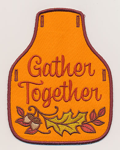 Gather Together Bottle Apron (In-the-Hoop)