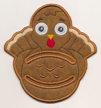 Turkey Napkin Holder (In-the-Hoop)