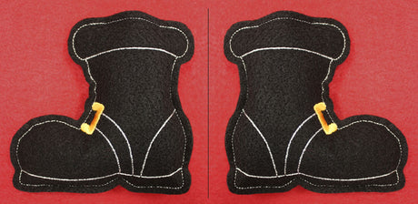 Santa Boots (In-the-Hoop)