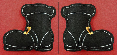Santa Boots (In-the-Hoop)