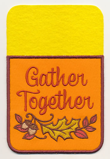Gather Together Silverware Holder (In-the-Hoop)