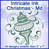 A Intricate Ink Christmas Design Pack