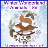 A Winter Woodland Animals Design Pack