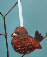 Junco Stuffie (In-the-Hoop)