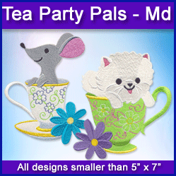 A Tea Party Pals Design Pack