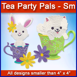 A Tea Party Pals Design Pack