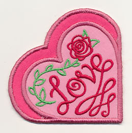 Love Heart Corner Bookmark (In-the-Hoop)