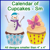 A Calendar of Cupcakes Design Pack
