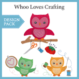 A Whoo Loves Crafting Design Pack