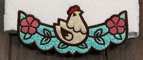 Country Cluck Border (Edgy Applique)