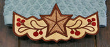 Barn Star Border (Edgy Applique)