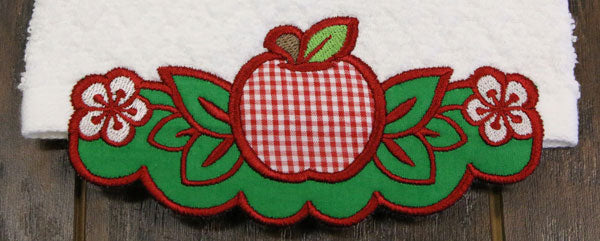 Country Apple Border (Edgy Applique)