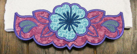 Country Flower Border (Edgy Applique)
