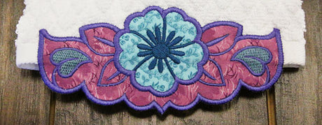 Country Flower Border (Edgy Applique)