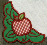 Country Apple Corner - Left (Edgy Applique)