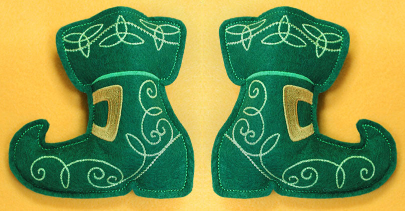Leprechaun Boots (In-the-Hoop)