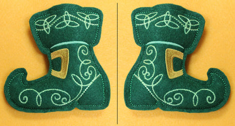 Leprechaun Boots (In-the-Hoop)