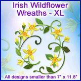 A Irish Wildflower Wreaths Design Pack