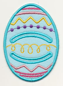Easter Egg Napkin Holder (In-the-Hoop)