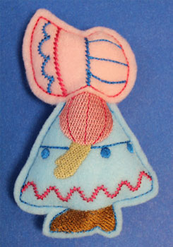 Sunbonnet Sue Stuffie (In-the-Hoop)