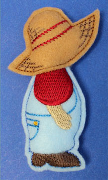 Fisherman Fred Stuffie (In-the-Hoop)