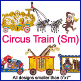 A Circus Train Design Pack