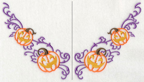Jack-o-Lantern Neckline (V-Neck) (Split)