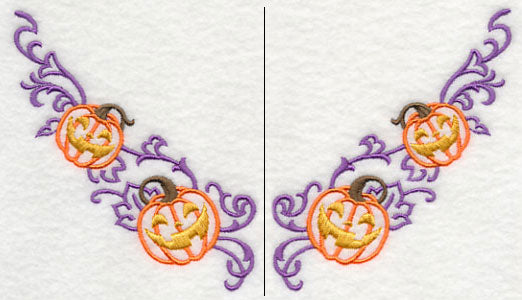 Jack-o-Lantern Neckline (V-Neck) (Split)